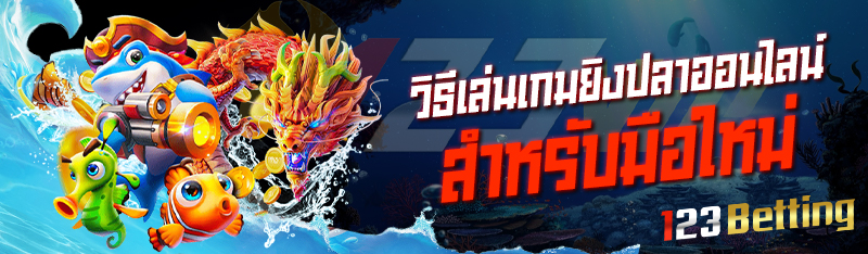 วิธีเล่นเกมยิงปลาออนไลน์ สำหรับมือใหม่ 